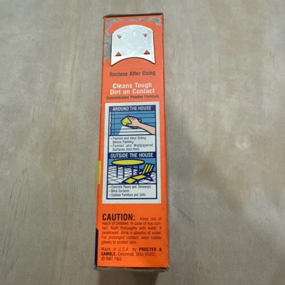 Spic and Span VTG Multi-Purpose Cleaner Concentrated Powder Half‎ Full 1987